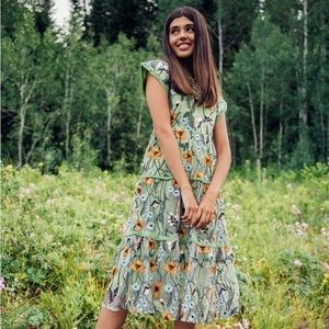 Maytham Hall Garden floral dress Jessakae